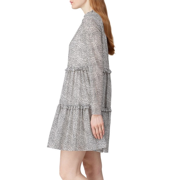 Ted Baker London Chiffon Phenia Dress XL Lpng Sleeve EUC - Picture 4 of 9